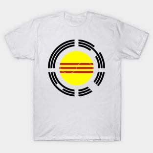 Korean Vietnamese (South) Multinational Patriot Flag Series T-Shirt